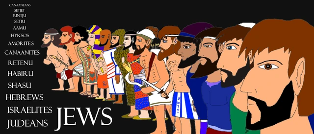 קובץ:ISRAELITE TIMELINE COVER PHOTO - From Canaanites into Hebrews-Israelites-Judaeans-Judeans-Jews by Niv Lugassi.png.png