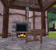 Pottery Wheel and Kiln