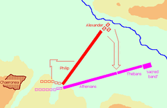 Chaeronea map