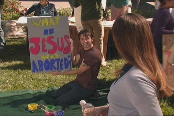 Image result for what if jesus was aborted always sunny