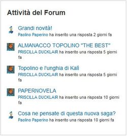 Attività forum