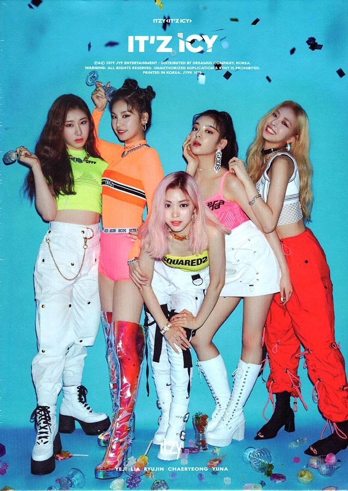 Itzy 2020 Itzy Icy Mv Background