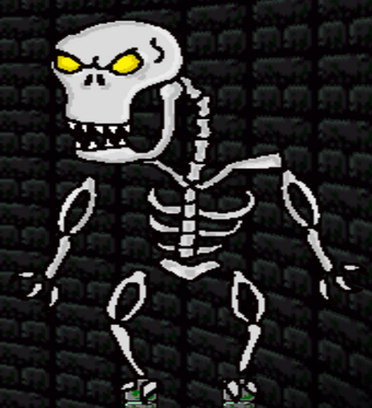 Skeleton King I Wanna Be The Boshy Wiki Fandom