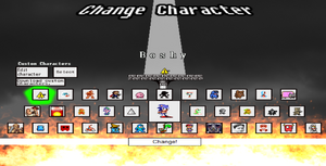 Character Select Screen
