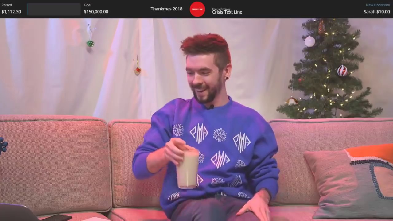 Christmas Charity Livestream Thankmas 2018 Jacksepticeye Wiki Fandom