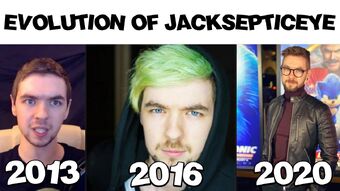 The Evolution Of Jacksepticeye 2020 Jacksepticeye Wiki Fandom