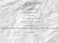 Crumpled-paper
