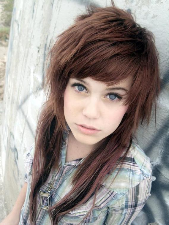 Image - Brown-emo-girl-hair-16.jpg | Jacqueline Wilson Wiki ...
