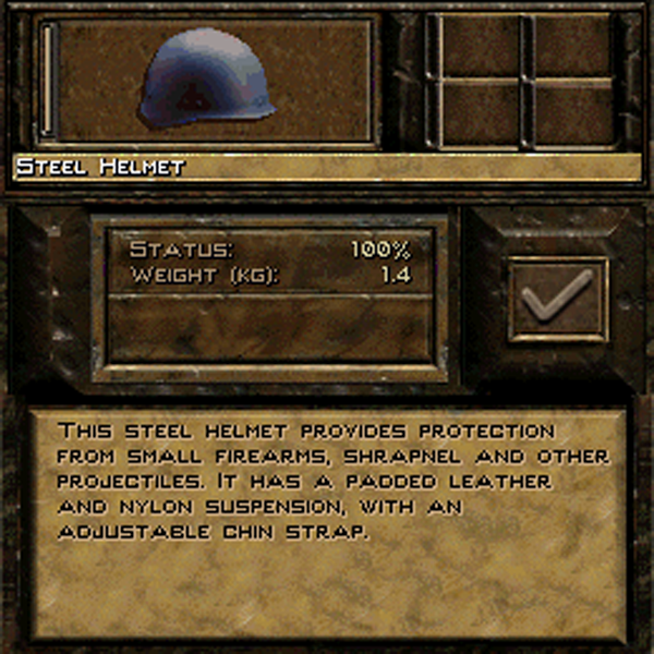 Steel helmet