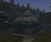 Oracle's hut exterior
