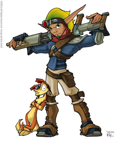 Jak-gun-pose