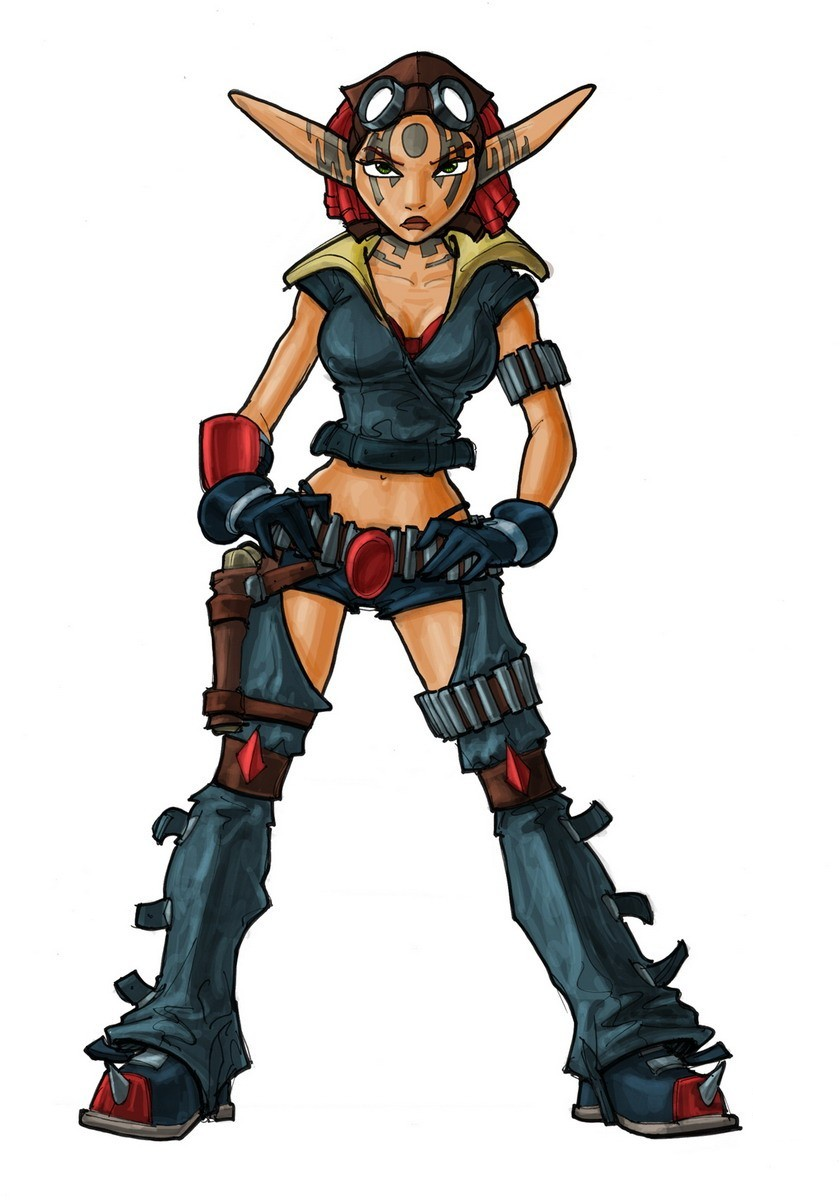 Image - Ashelin from Jak X concept art.png | Jak and Daxter Wiki ...