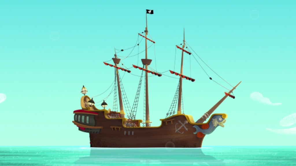 pirate ship jolly roger