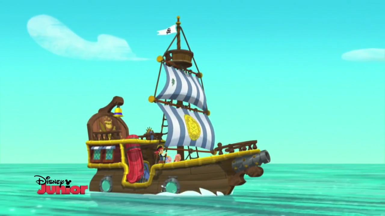 jake and the neverland pirates adventure bucky ship