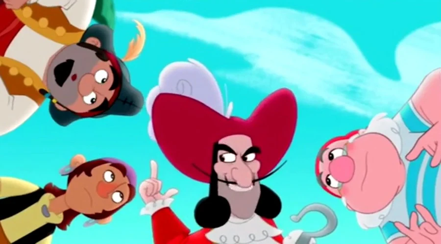 Image - Hook&crew-Huddle Up09.jpg | Jake and the Never Land Pirates