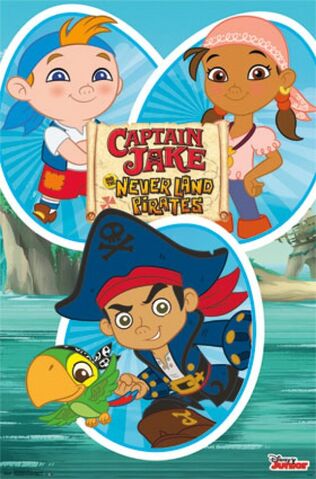 Image - Disney Captain Jake - Group Poster.jpg | Jake and the Never ...