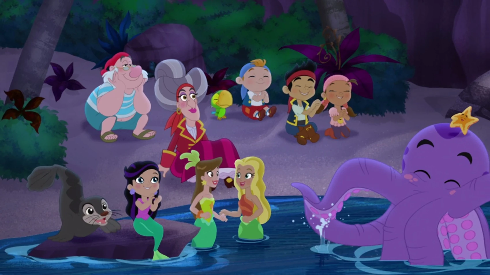 Image - Groupshot-The Mermaid Queen's Voice.jpg | Jake and the Never