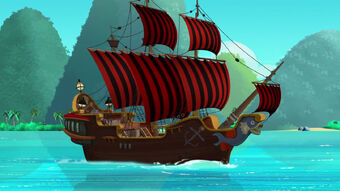 jake and the never land pirates ship