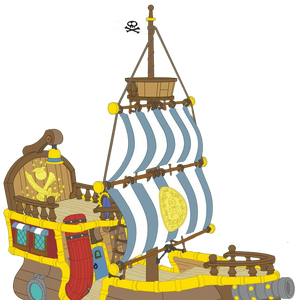 bucky pirate ship