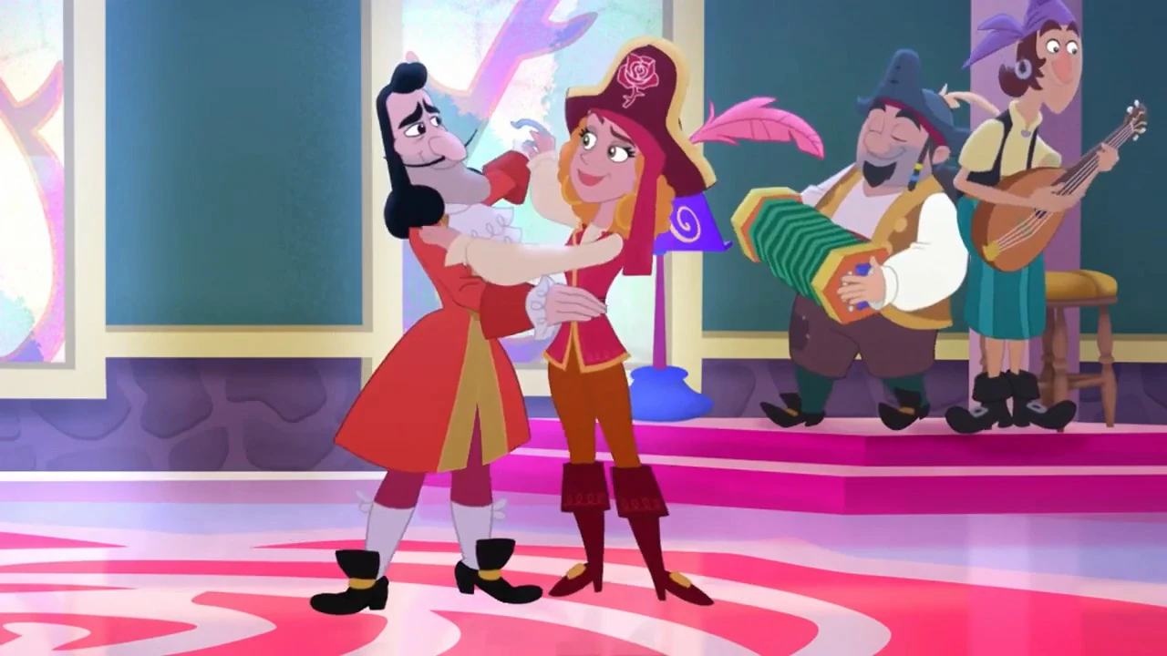 Image Hook&Red JessicaThe Never Land Pirate Ball 02.jpg Jake and