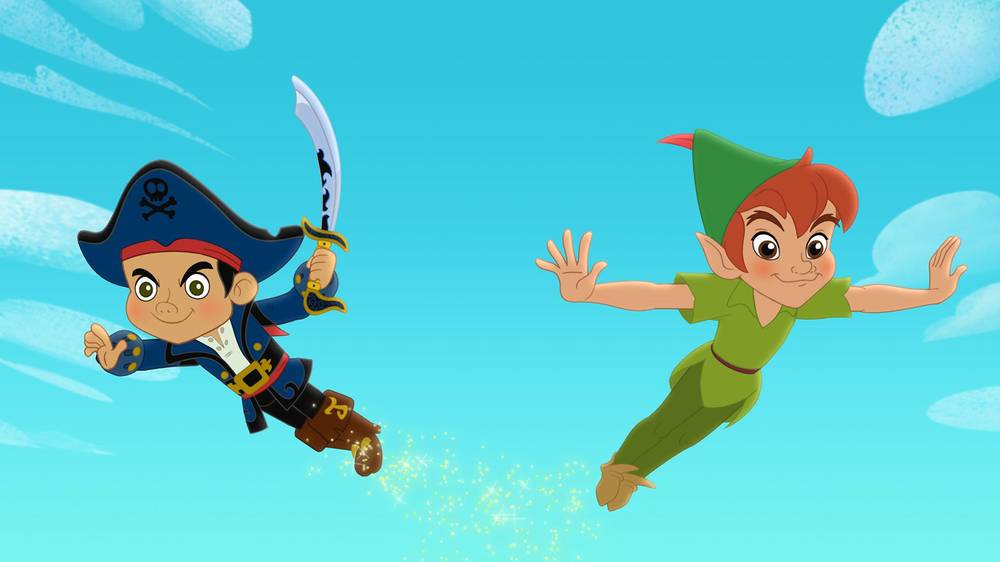 Captain Jake and Peter Pan | Jake and the Never Land Pirates Wiki