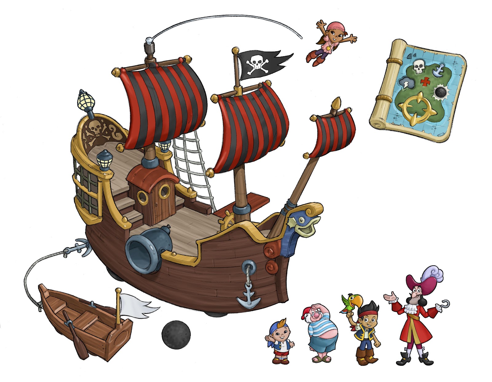 pirate ship jake and the neverland pirates