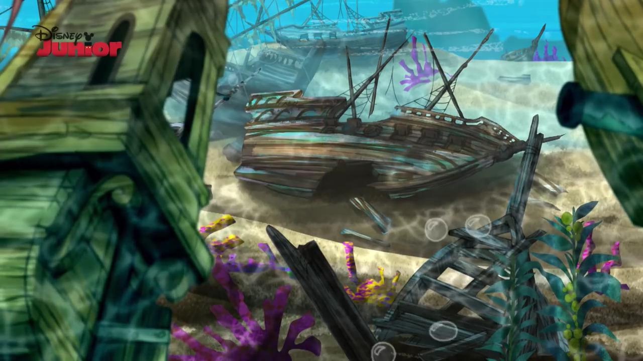 jake and the neverland pirates shipwreck falls