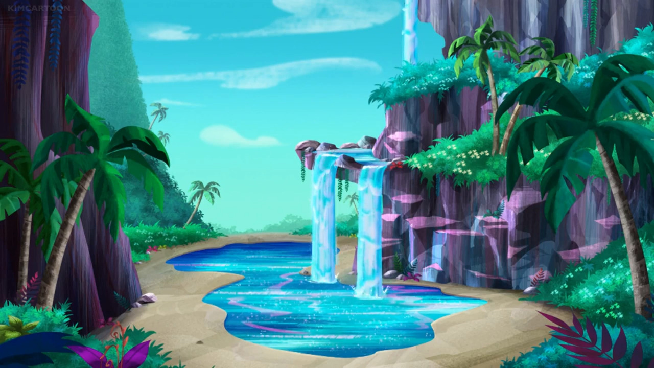 jake and the neverland pirates shipwreck falls
