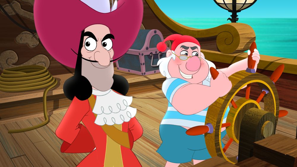 Image - Hook&smee-jake saves bucky.jpg | Jake and the Never Land ...