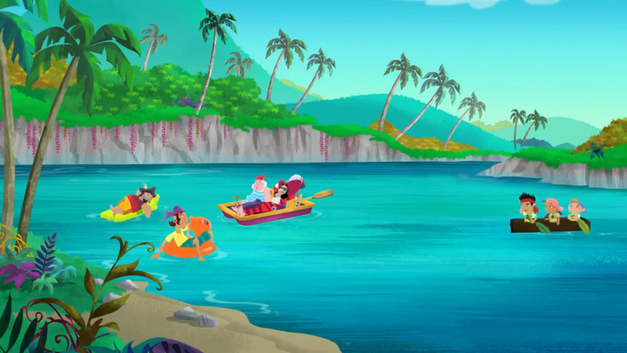 Captain Hook's Lagoon (Location) | Jake and the Never Land Pirates Wiki ...