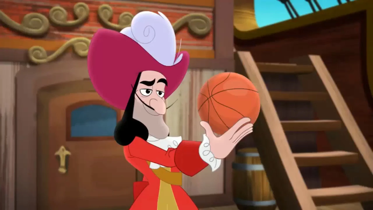 Image Captain Hook with a basket ball.JPG Jake and the Never Land