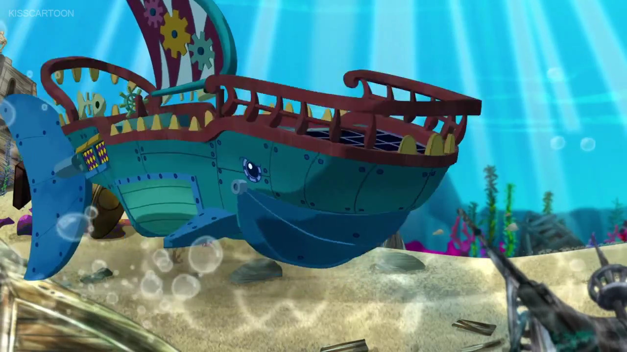 pirate shark ship