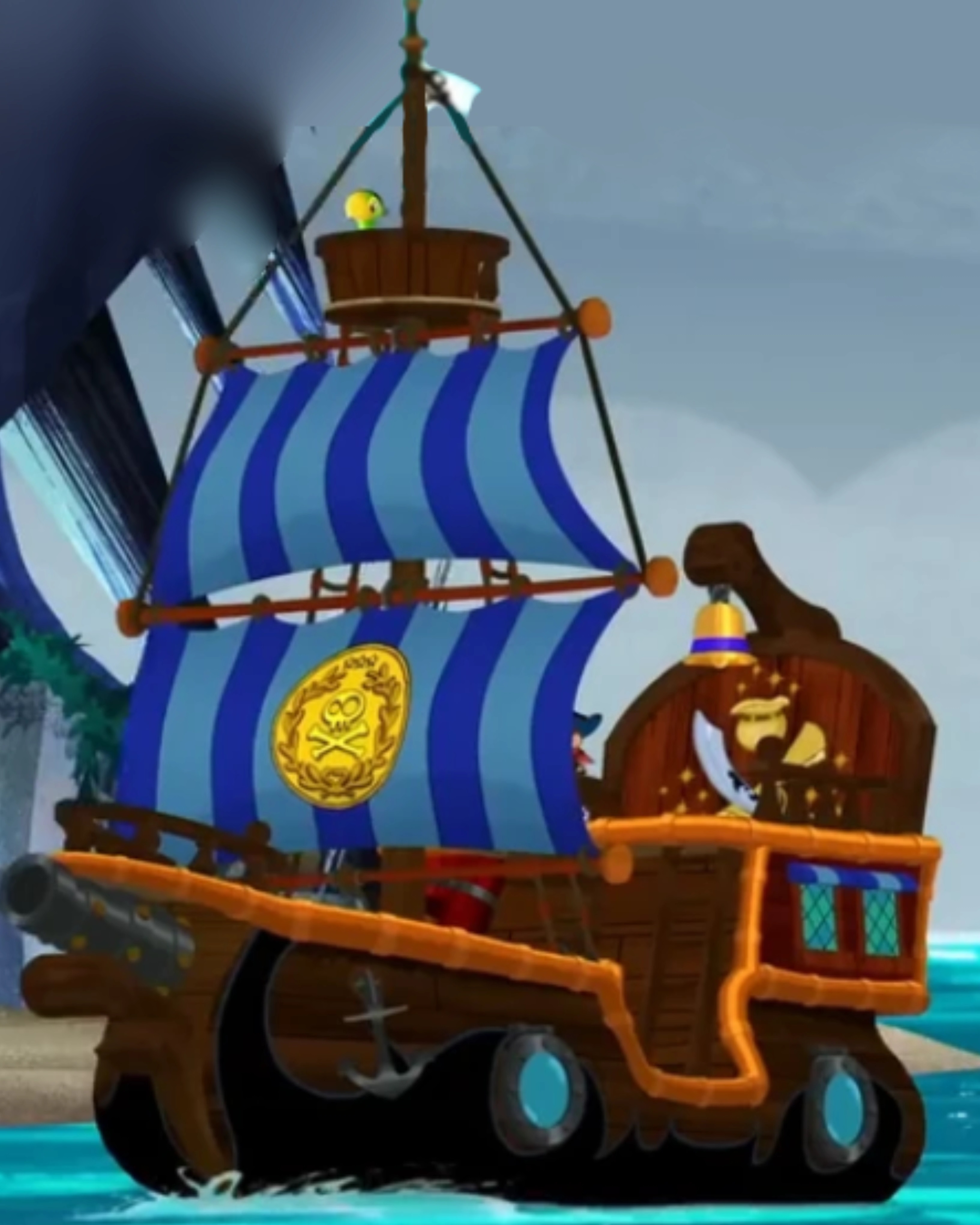 jake and the pirate ship