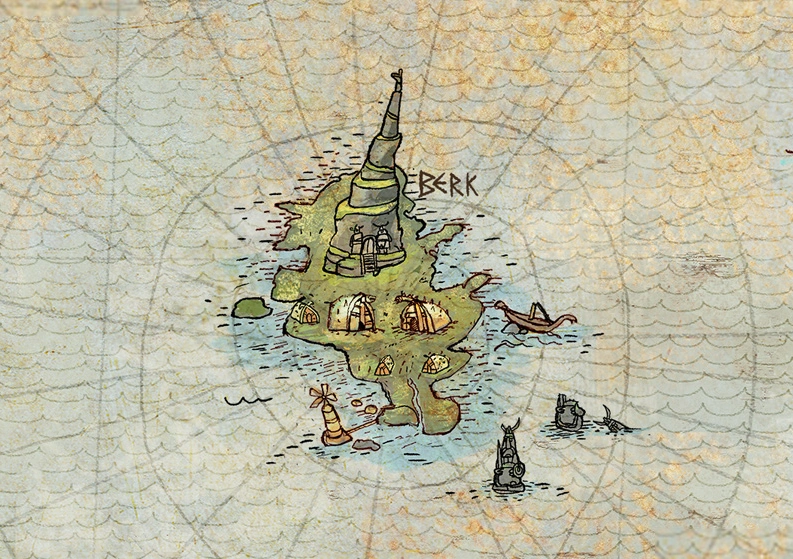 Obraz Berk mapa czkawki.png Jak Wytresować Smoka Wiki FANDOM