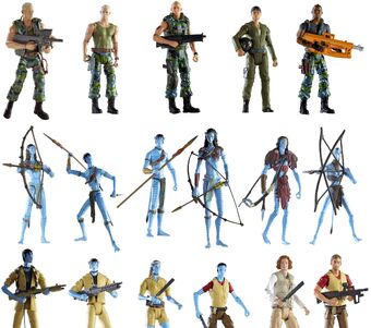 mattel avatar action figures