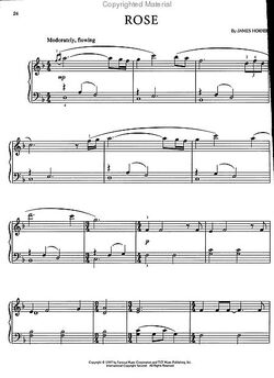 Rosesheetmusic