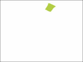 Hiragana く stroke order animation