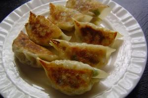 Pan-fried-gyoza