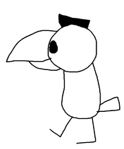 Snowball the bird by justinanddennnis-d8yglya