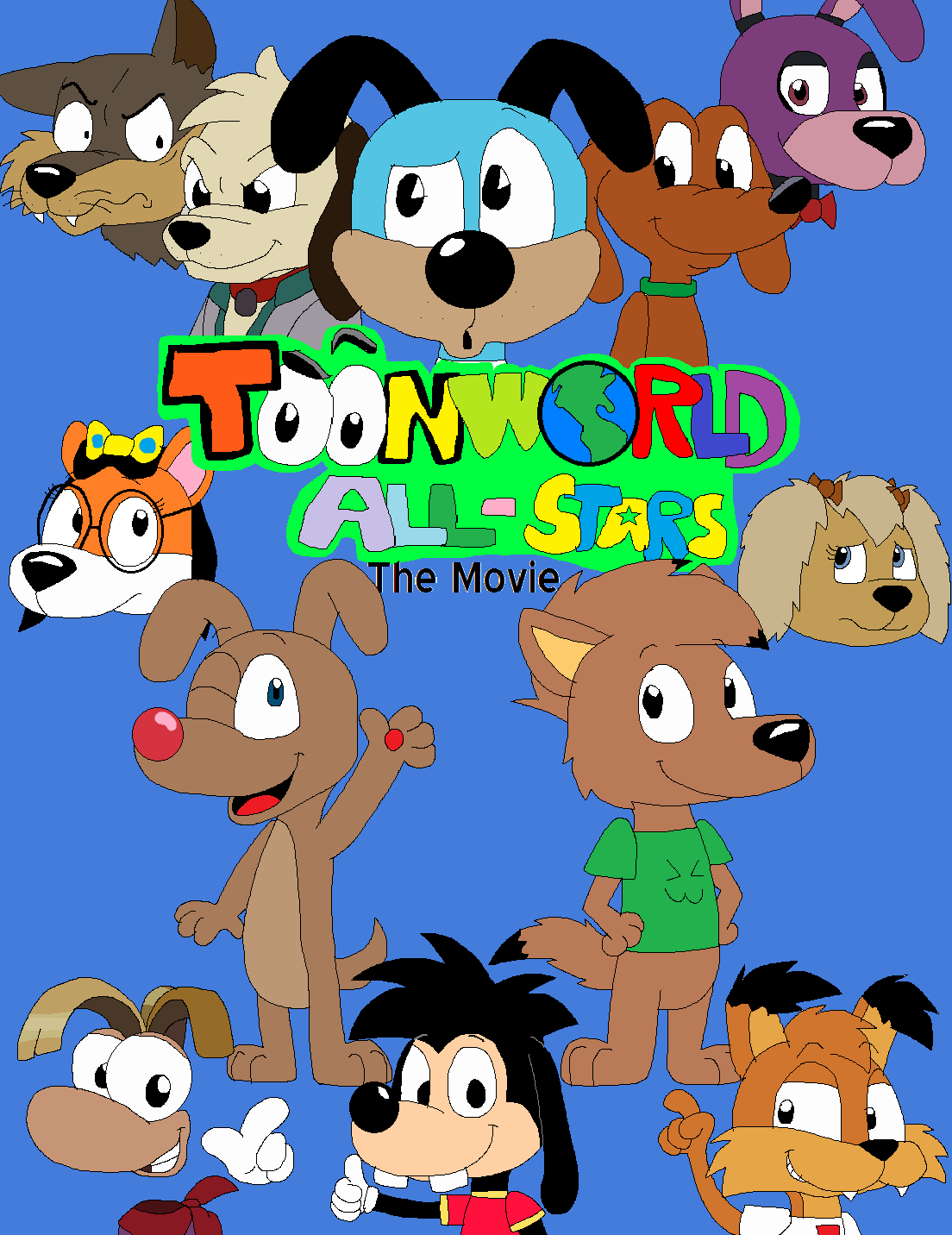 Image - ToonWorld All-Stars Movie Poster.png | J&D's ToonWorld Wiki