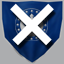 CTF icon flag blue taken