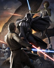 Vader against Jedi