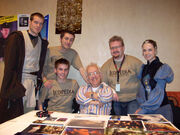 Admin-Team und Amidala mit Mike Edmonds