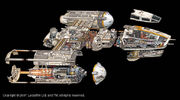 Y-Wing Cutaway