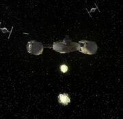 Gold 3 schießt Torpedos