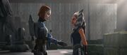 Abschied Ahsoka Tano & Bo-Katan Kryze