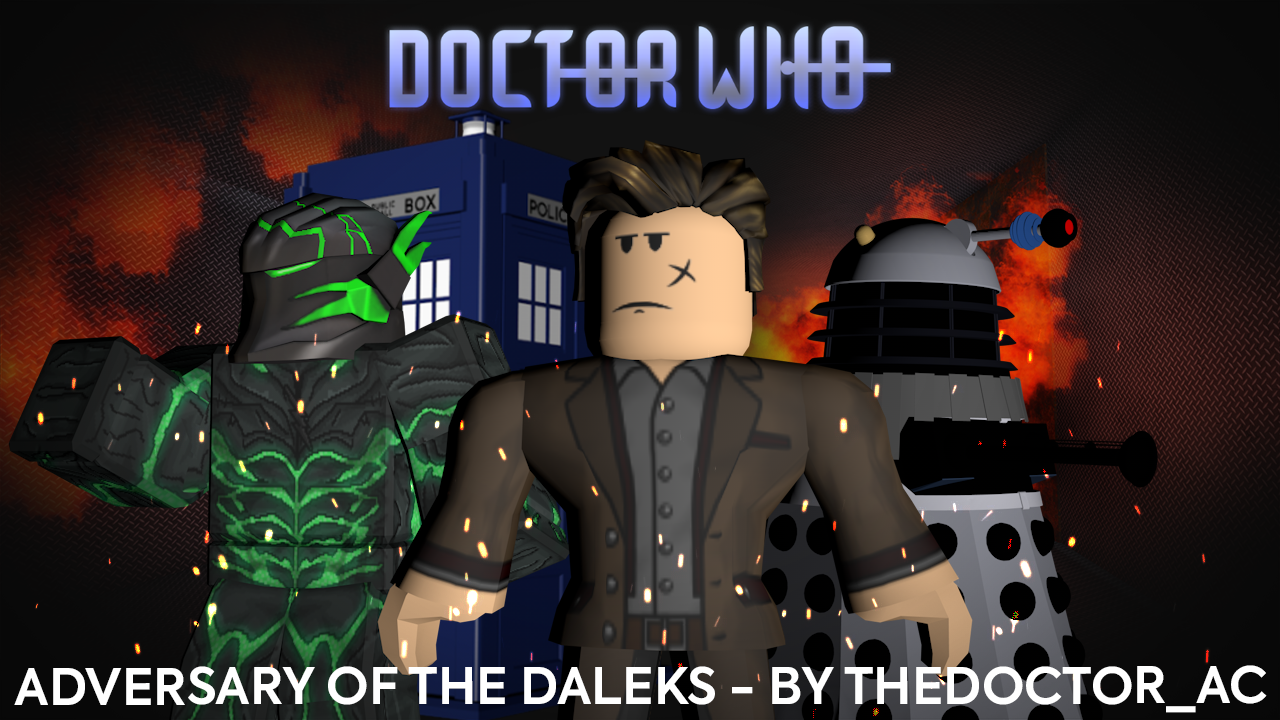 Roblox Doctor Who Episode 8 Adversary Of The Daleks Jelly Baby Productions Universe Wiki Fandom - escape the doctor roblox game