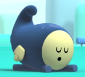 Dark blue dodo