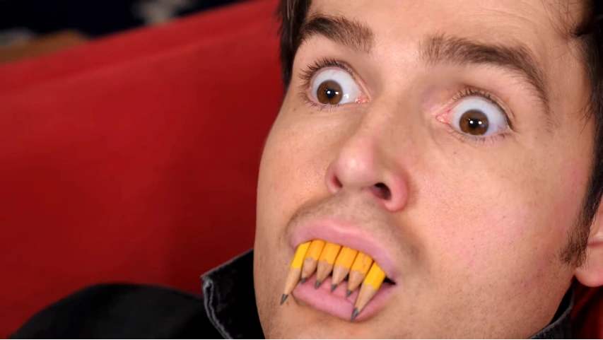 TEETH MADE OF PENCILS! | JesseAndMike Wiki | Fandom