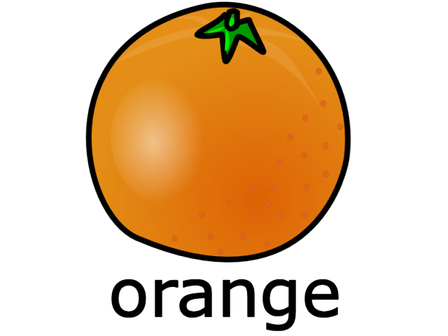 Resultado de imagen de ORANGE FLASHCARD